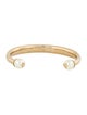 Christian Dior Faux Pearl Cuff Bracelet