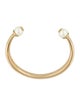 Christian Dior Faux Pearl Cuff Bracelet