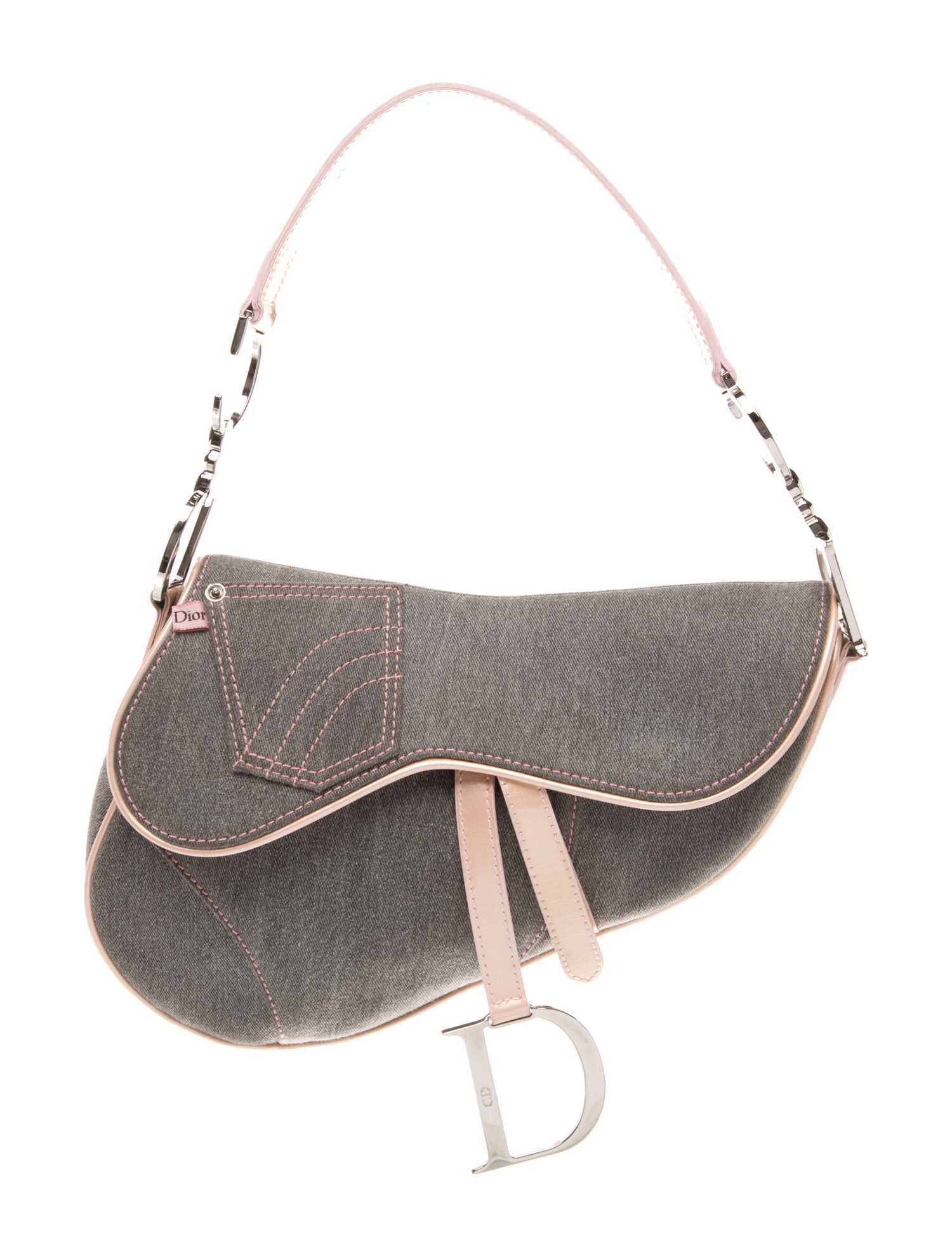 Christian Dior Denim Saddle Vintage