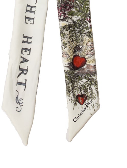 Christian Dior Silk Printed Bandeau