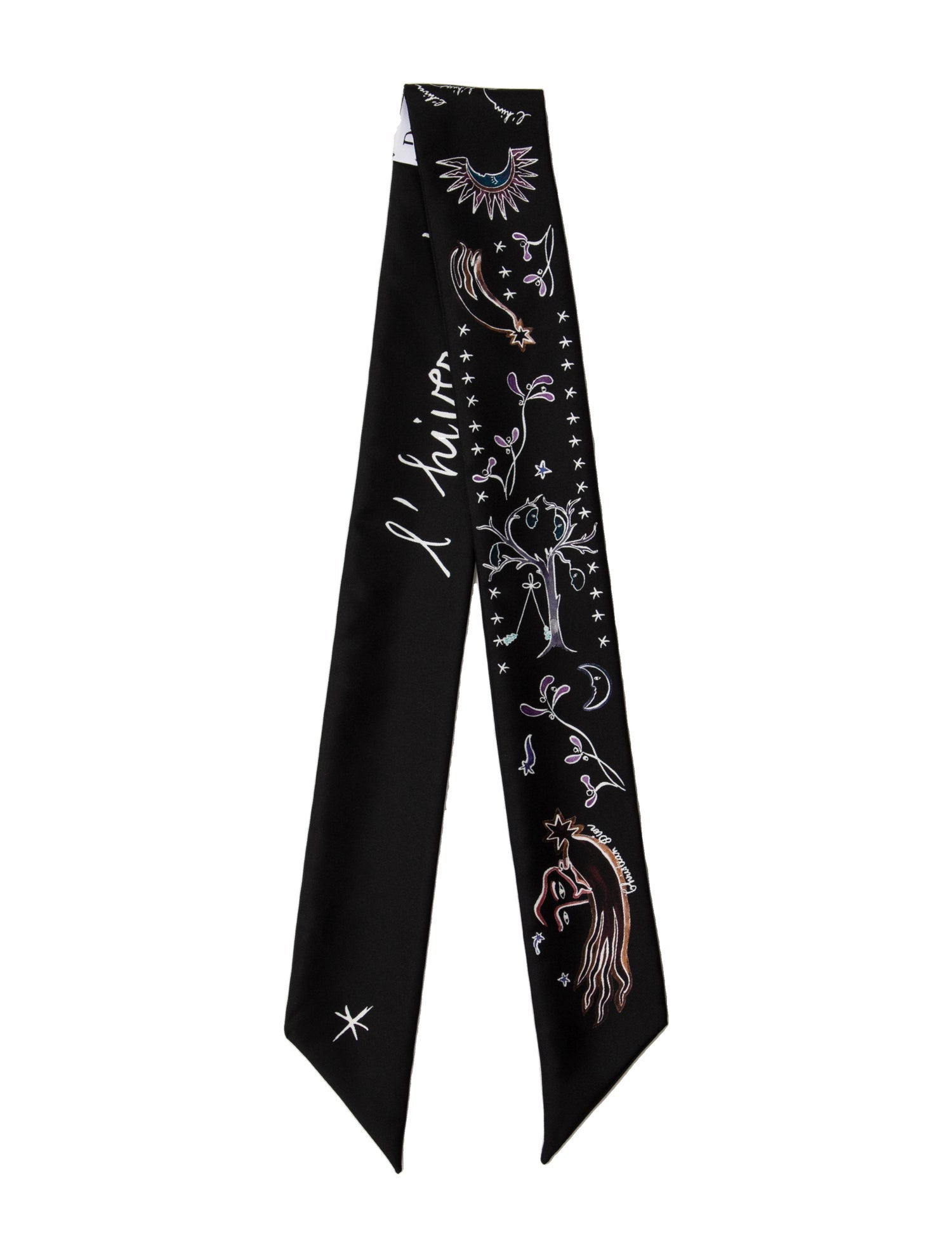 Christian Dior L'Hiver Silk Bandeau