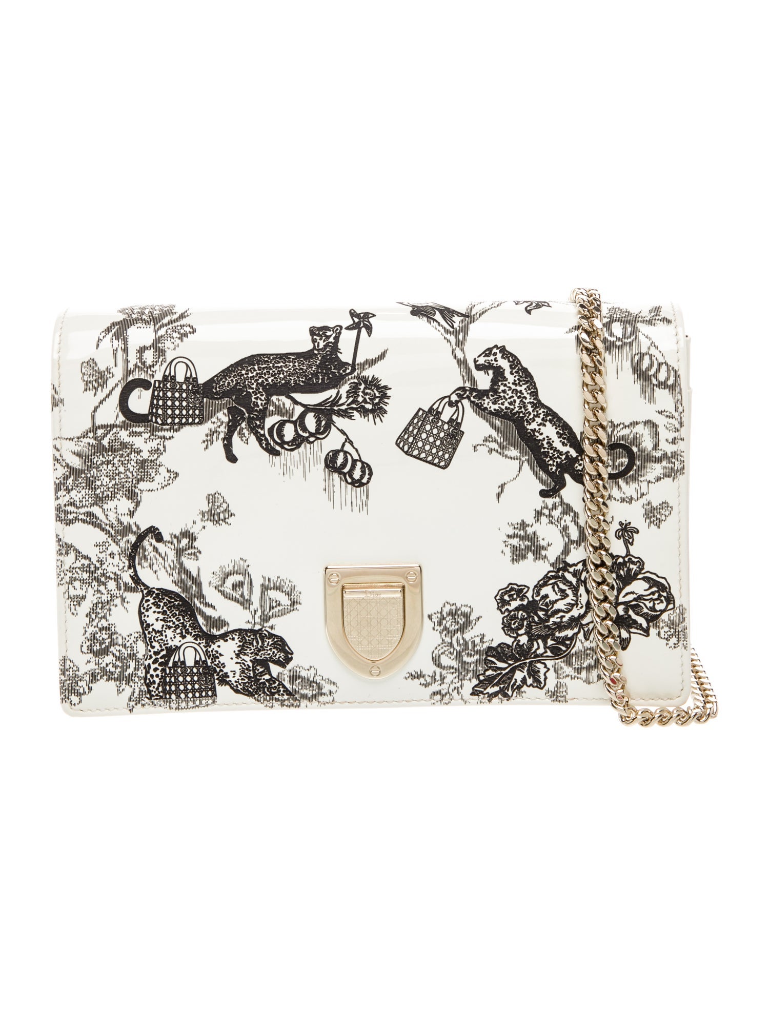 Christian Dior Toile de Jouy Diorama Medium