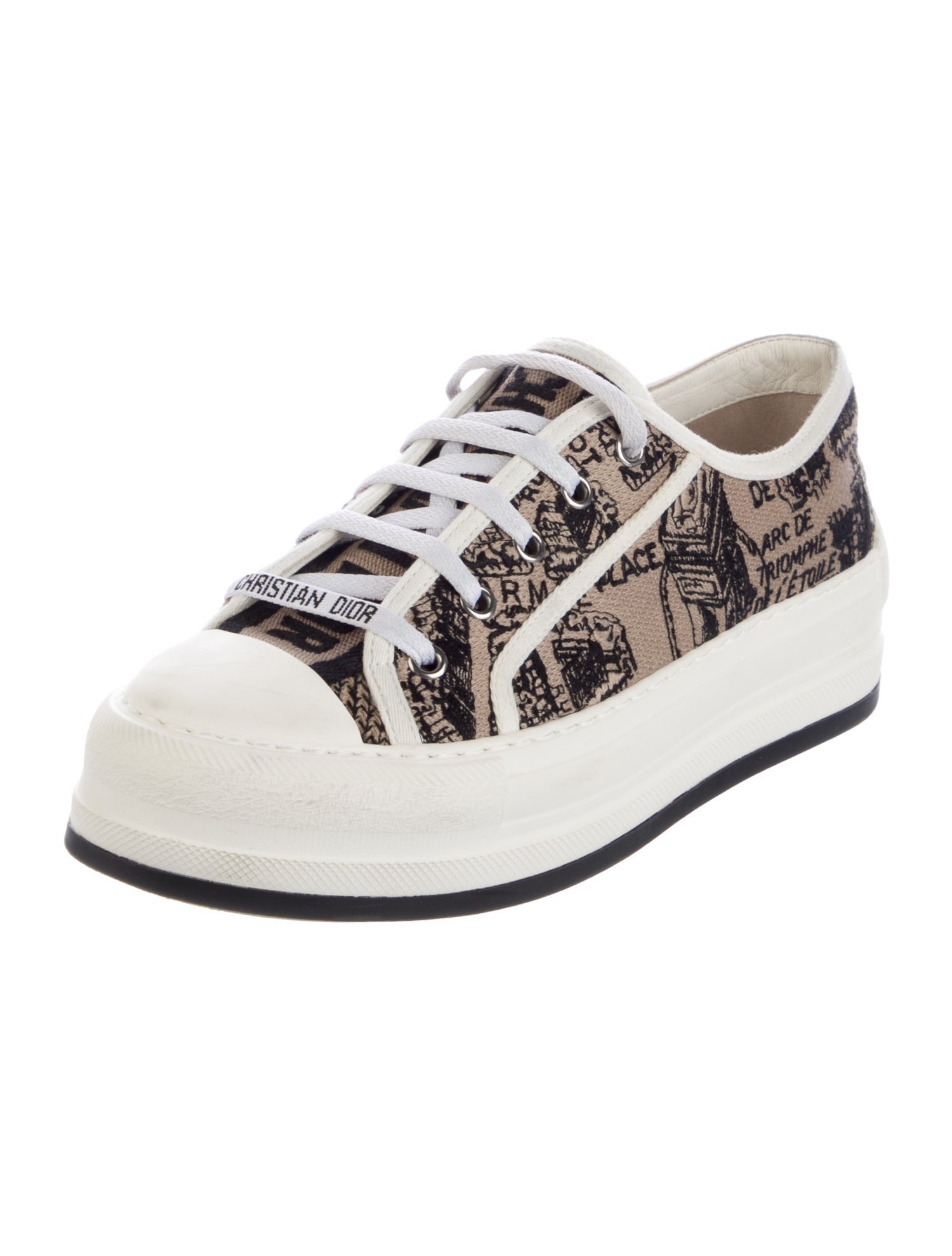 Christian Dior Walk'N'Dior 'Plan De Paris' Sneakers