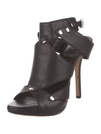 Christian Dior Leather Slingback Sandals