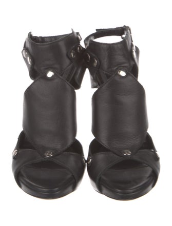 Christian Dior Leather Slingback Sandals