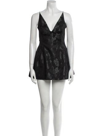 Christian Dior Printed Mini Dress