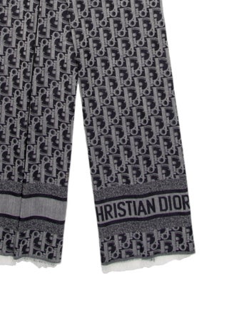 Christian Dior Silk Diorissimo Pattern Scarf