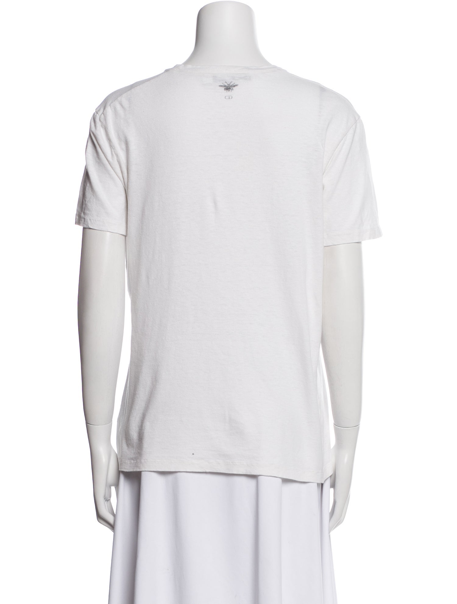 Christian Dior Graphic Print Crew Neck T-Shirt