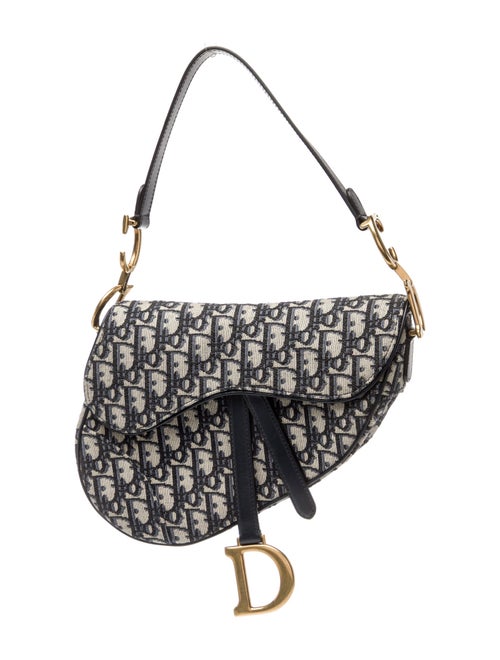 Christian Dior Oblique Jacquard Oblique Saddle