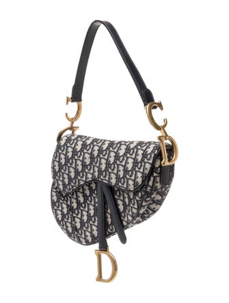 Christian Dior Oblique Jacquard Oblique Saddle