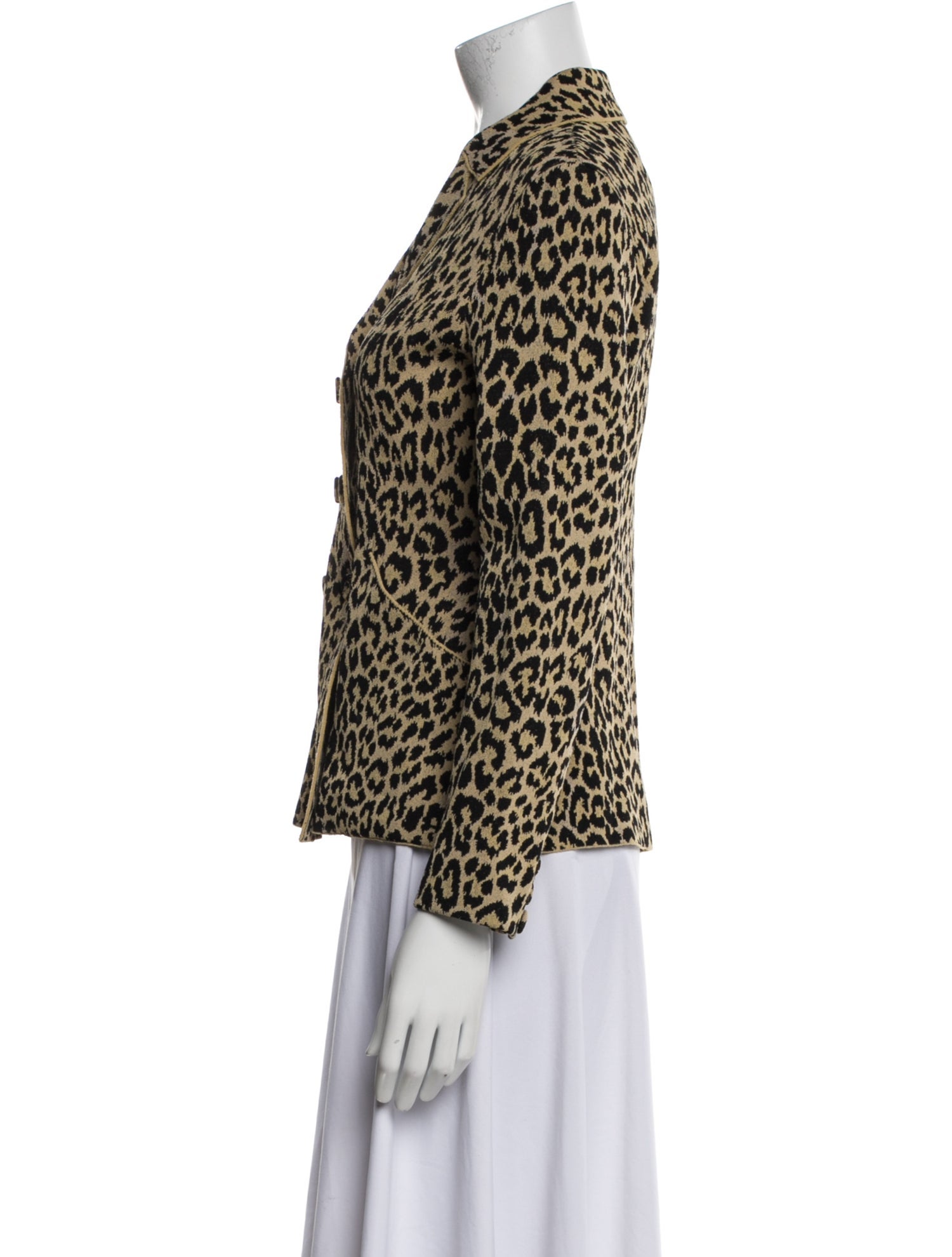 Christian Dior 2021 Animal Print Blazer