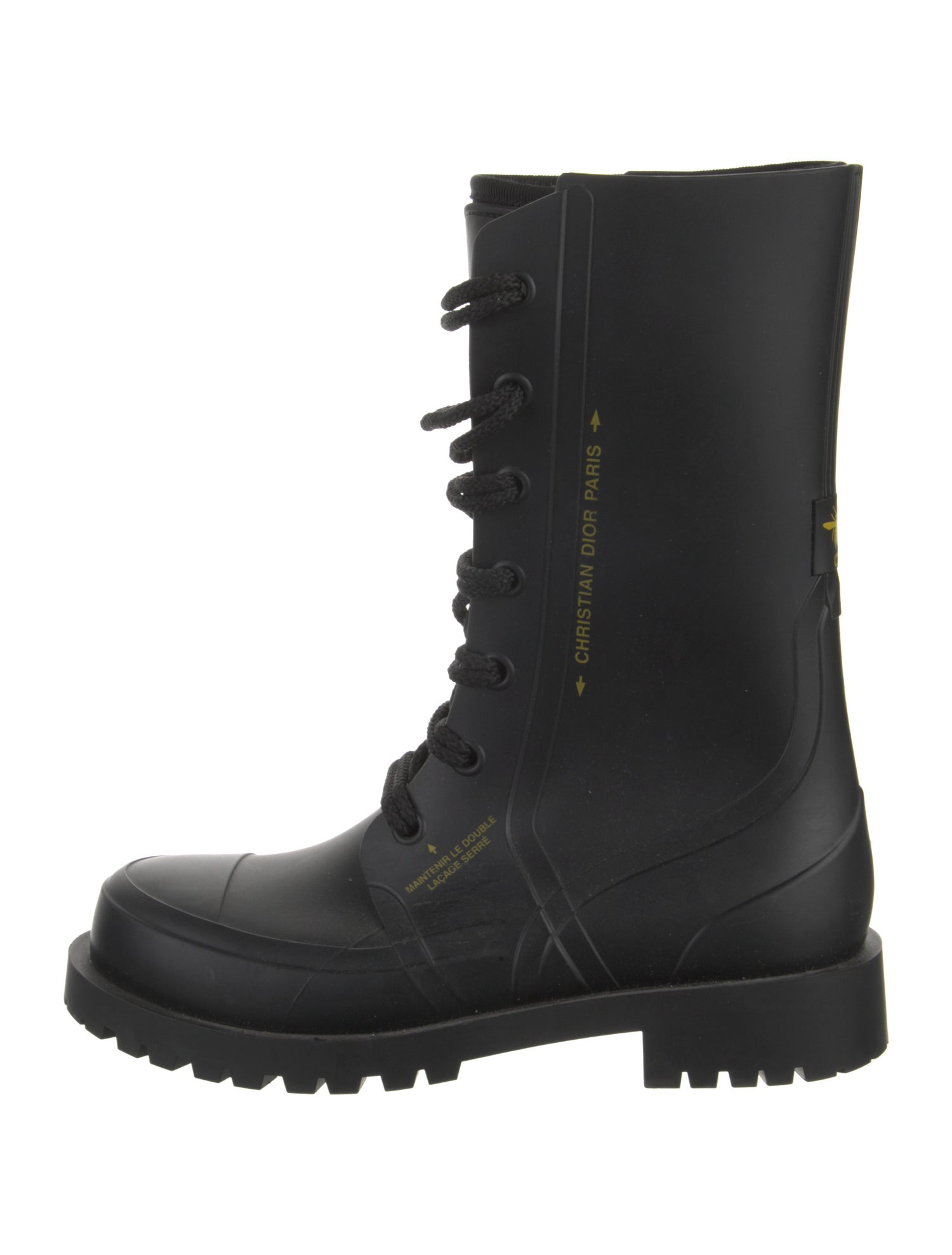 Christian Dior Rubber Rain Boots