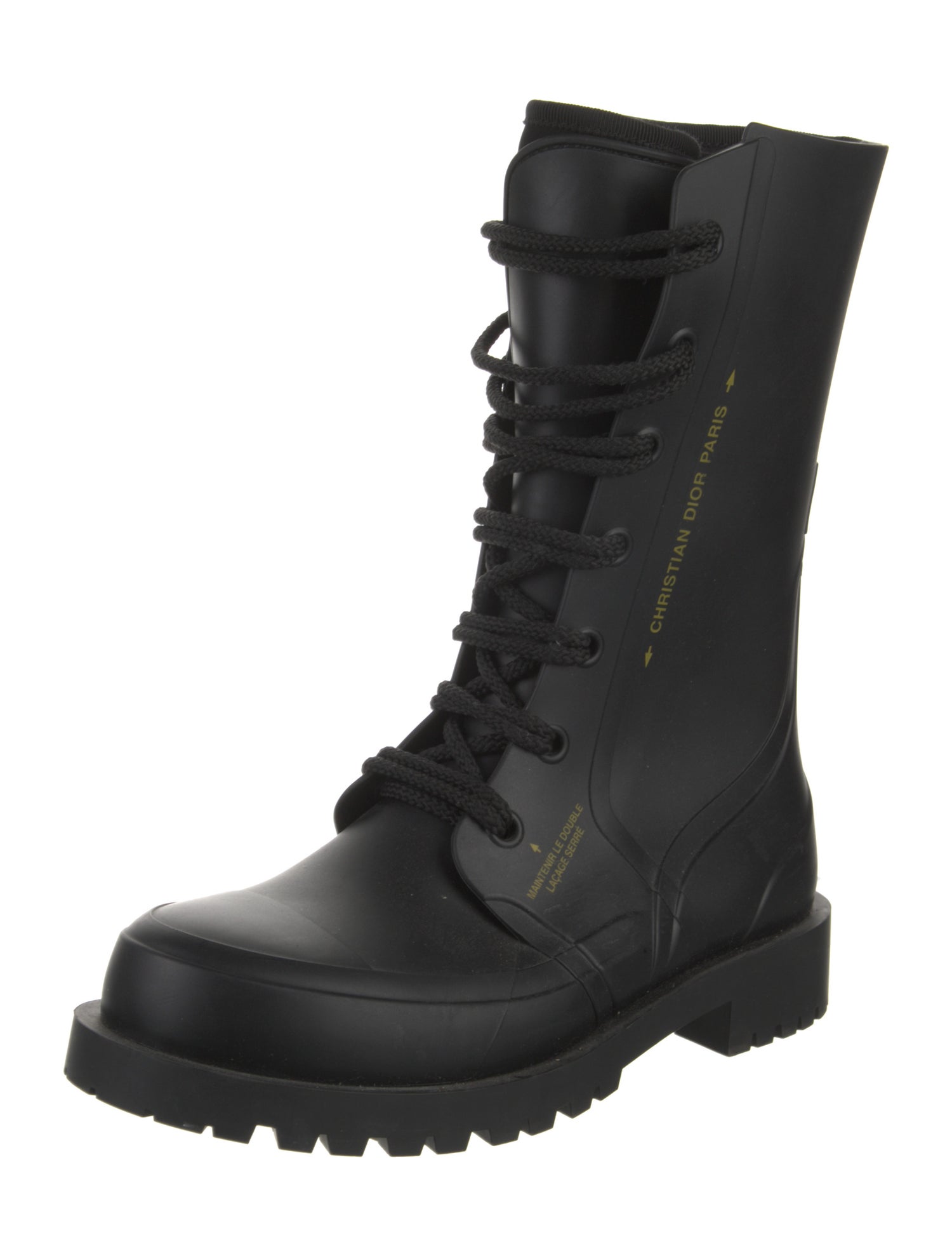 Christian Dior Rubber Rain Boots
