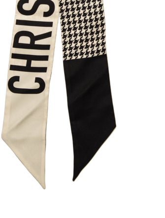 Christian Dior Silk Printed Bandeau