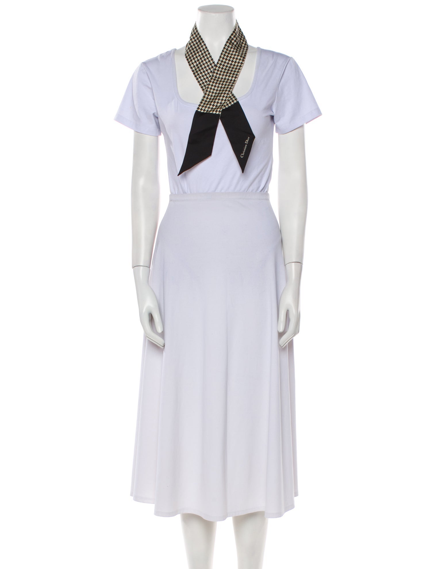 Christian Dior Silk Printed Bandeau