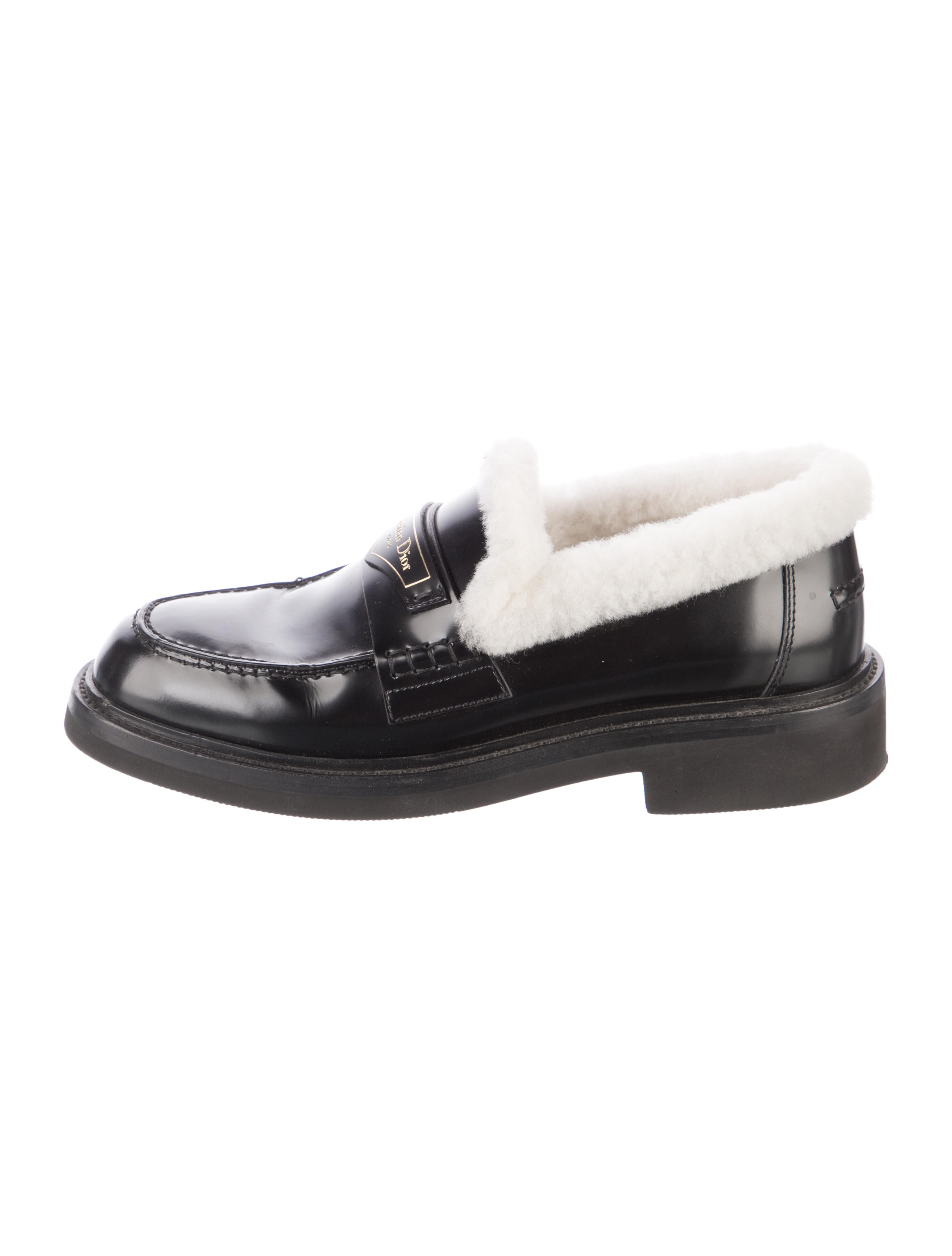 Christian Dior Leather Loafers