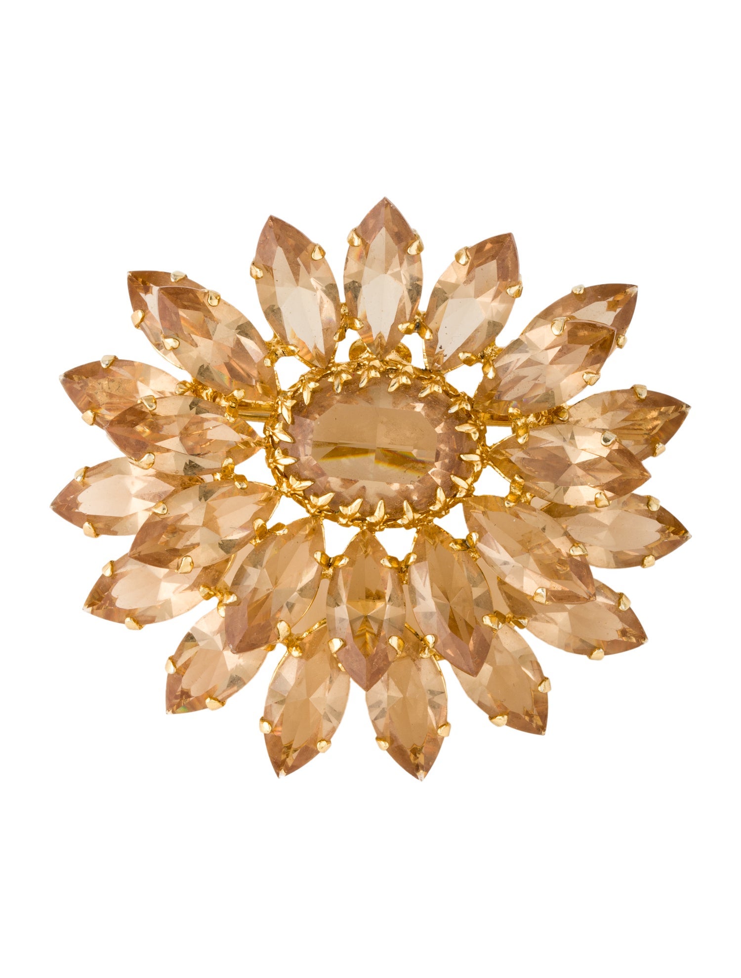 Christian Dior Vintage Crystal Pin Brooch