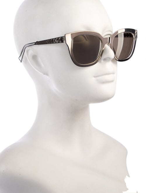 Christian Dior Diorama 1 Cannage Pattern Sunglasses