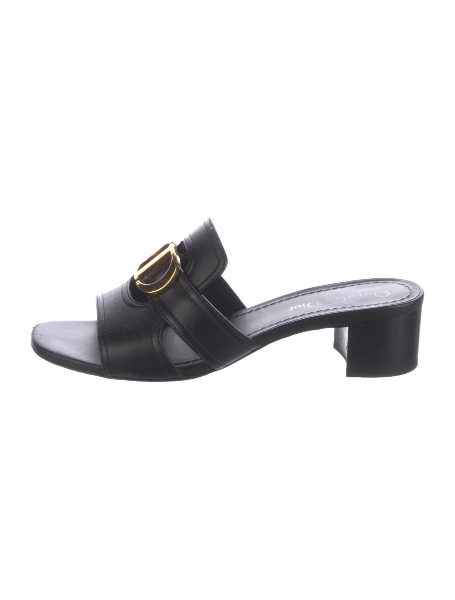 Christian Dior Leather Slides