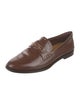Christian Dior Leather Tassel Accents Loafers