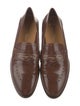 Christian Dior Leather Tassel Accents Loafers