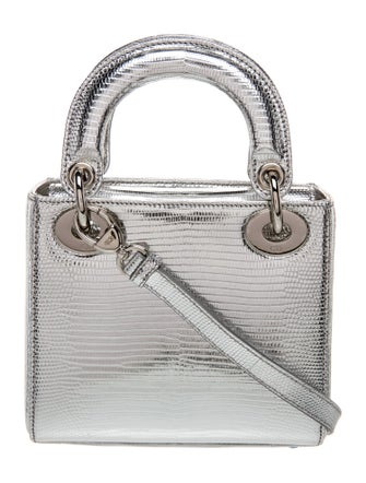 Christian Dior Lizard Lady Dior Mini