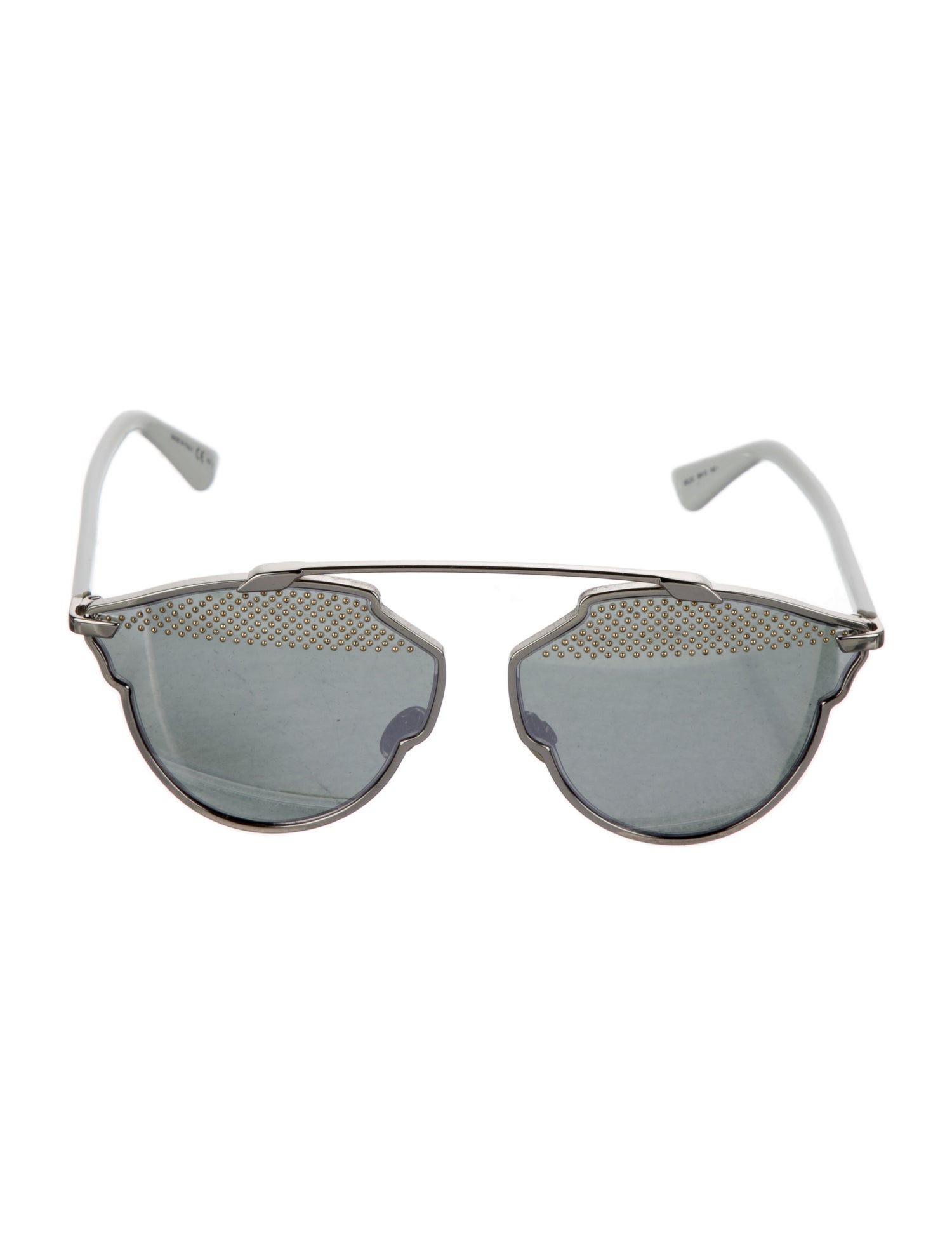 Christian Dior Round Mirrored Sunglasses