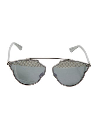 Christian Dior Round Mirrored Sunglasses