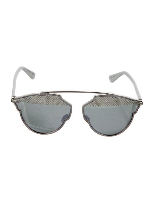 Christian Dior Round Mirrored Sunglasses
