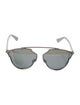 Christian Dior Round Mirrored Sunglasses