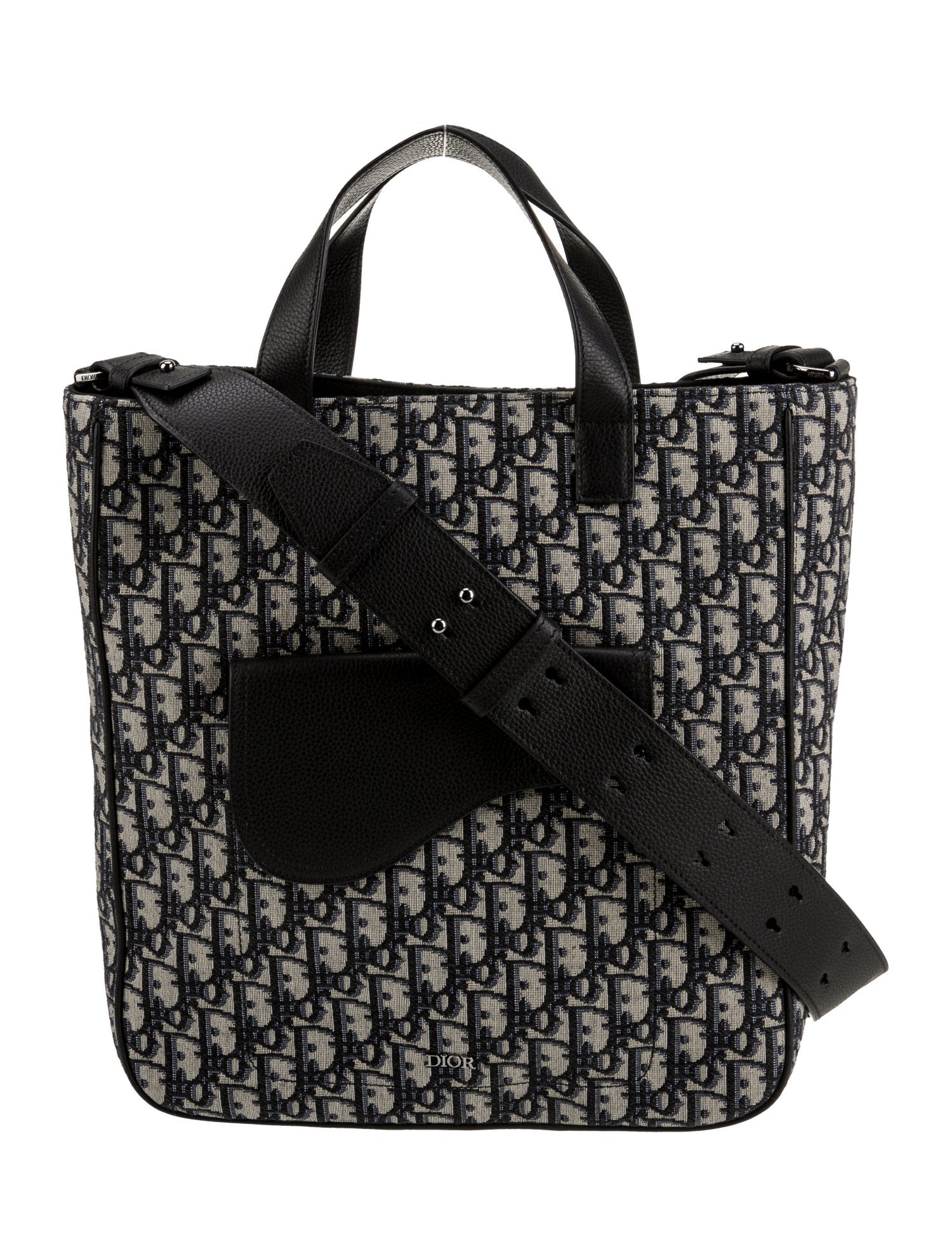 DIOR MEN Oblique Jacquard Messenger Bag