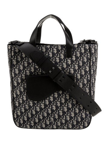 Dior MEN Totes Oblique Jacquard Messenger Bag