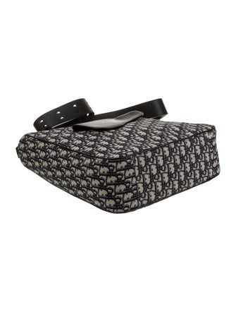 DIOR MEN Oblique Jacquard Messenger Bag