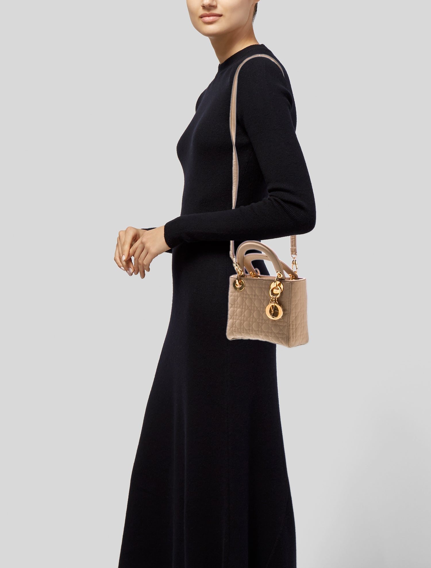 Christian Dior Cannage Lady Dior Mini Vintage