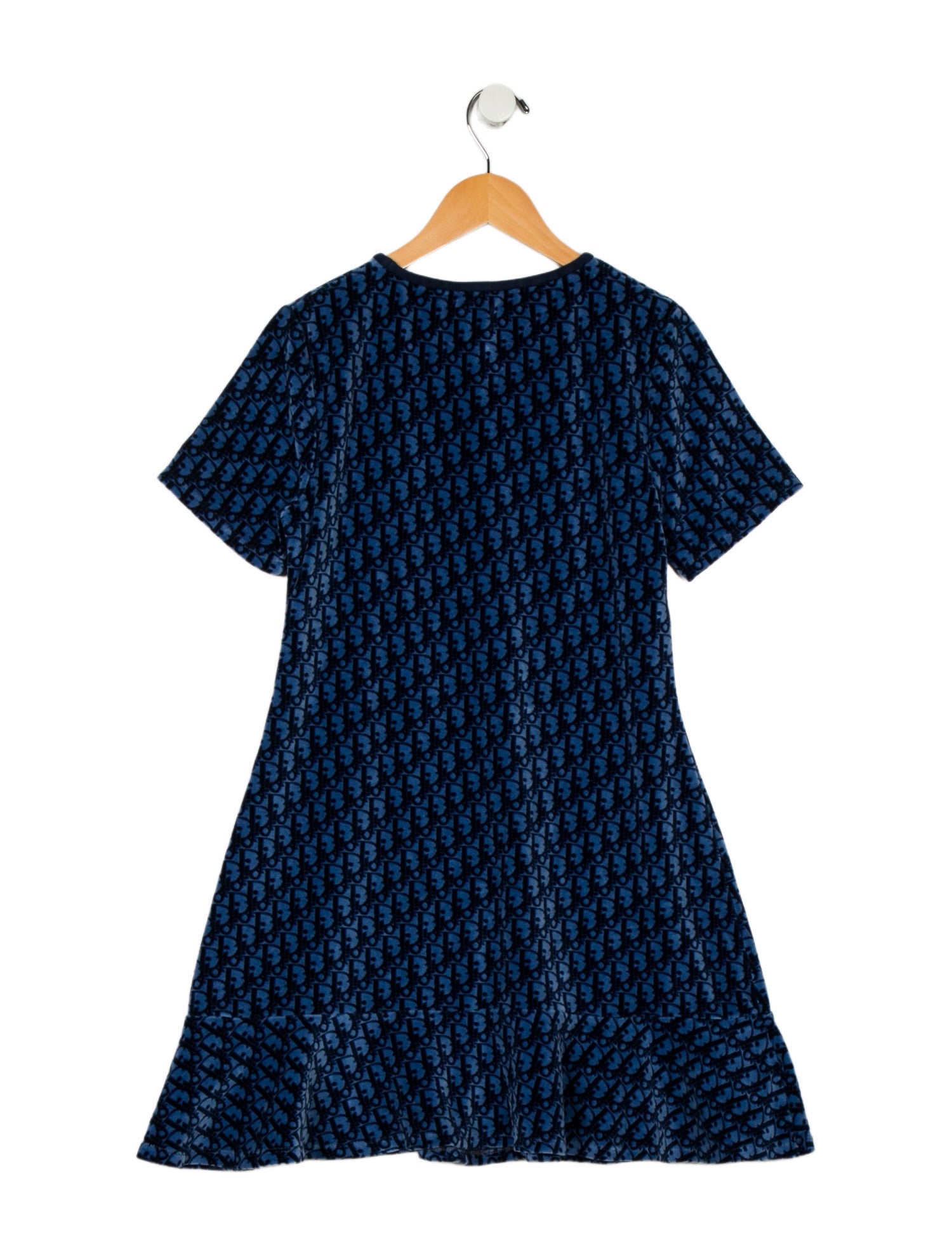 Christian Dior Oblique Velvet Dress