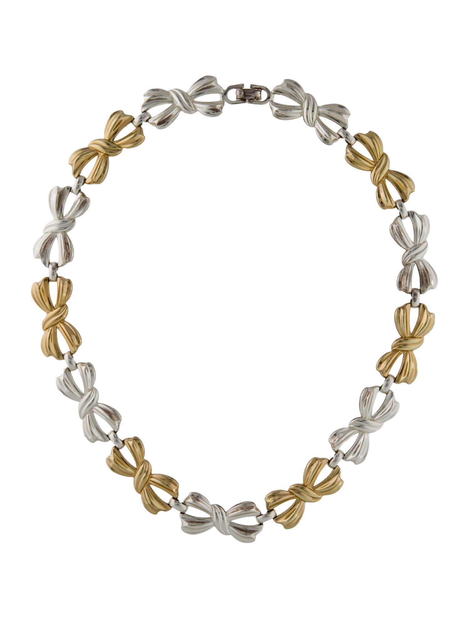 Christian Dior r Vintage Bow Link Chain