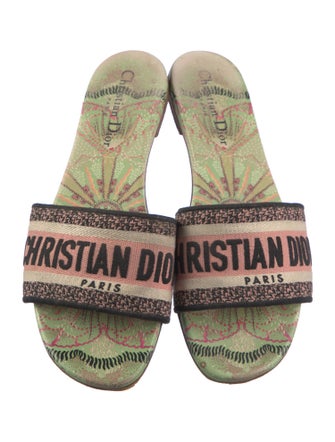 Christian Dior Printed Slides
