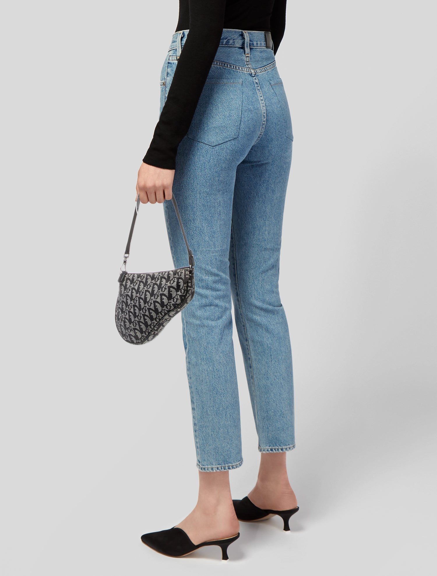 Christian Dior Diorissimo Saddle Pochette