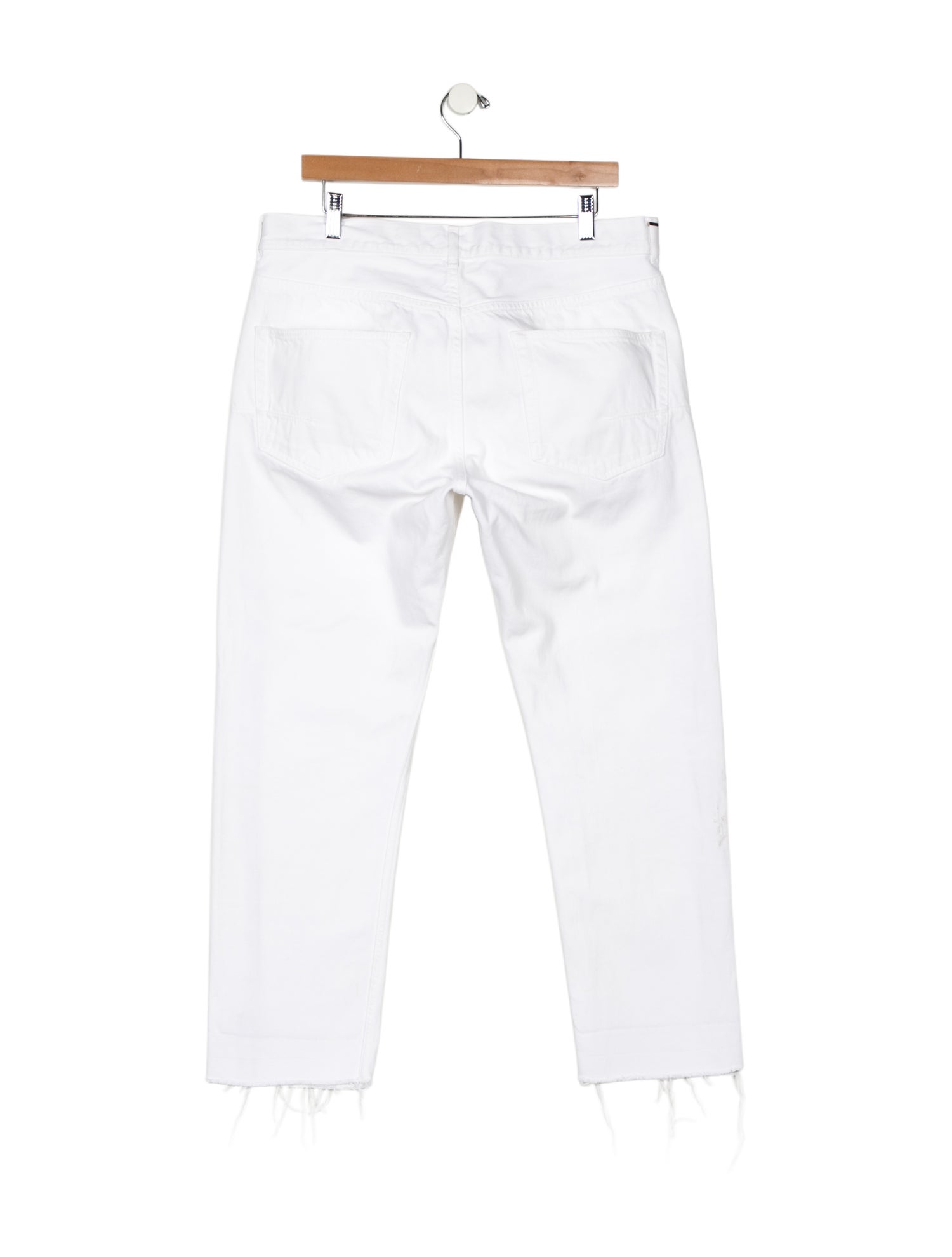 Christian Dior Mid-Rise Straight Leg Jeans