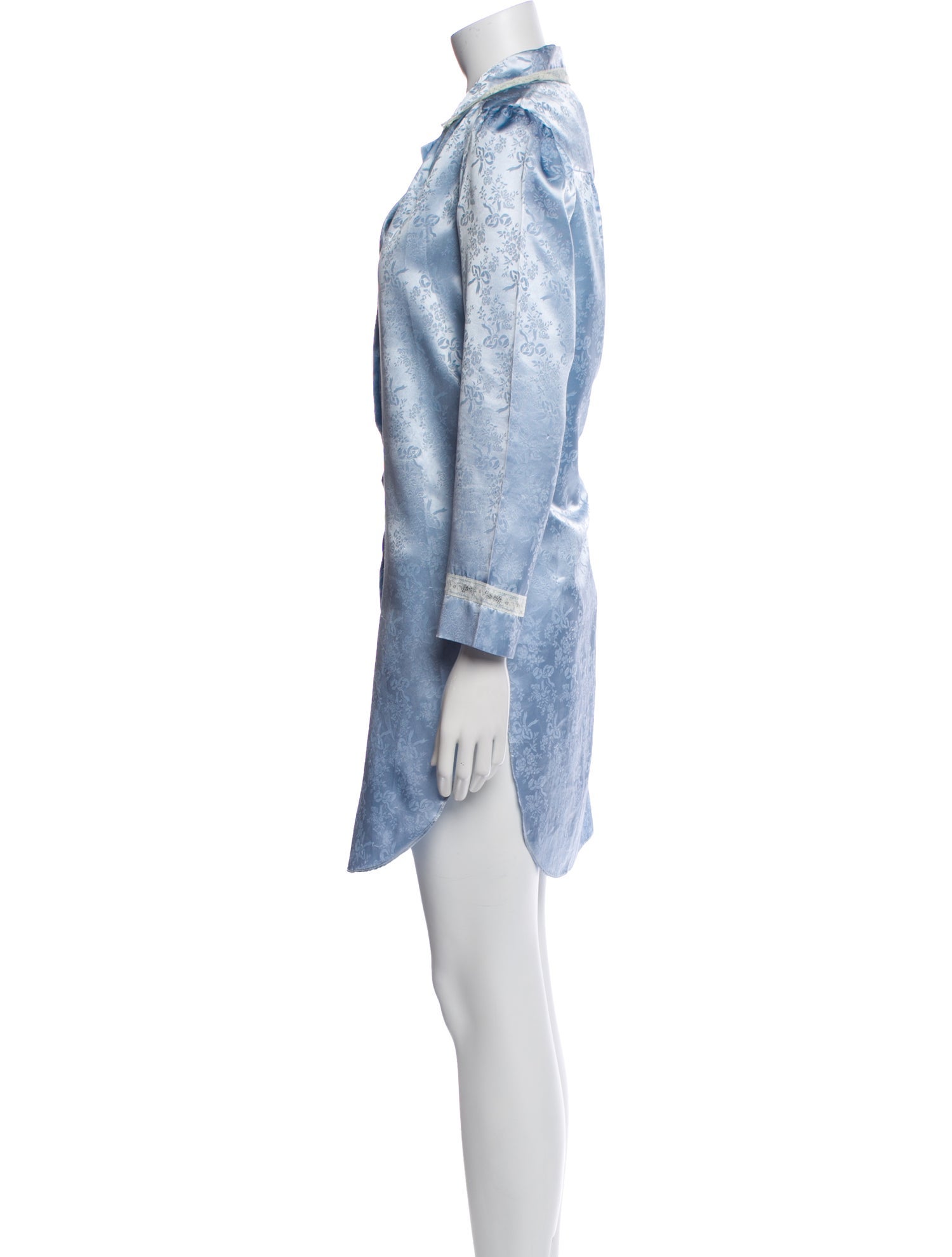 Christian Dior Vintage Printed Nightgown
