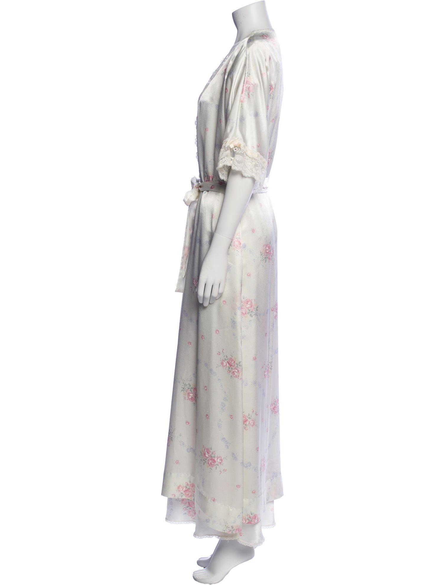 Christian Dior Vintage Lace Pattern Nightgown