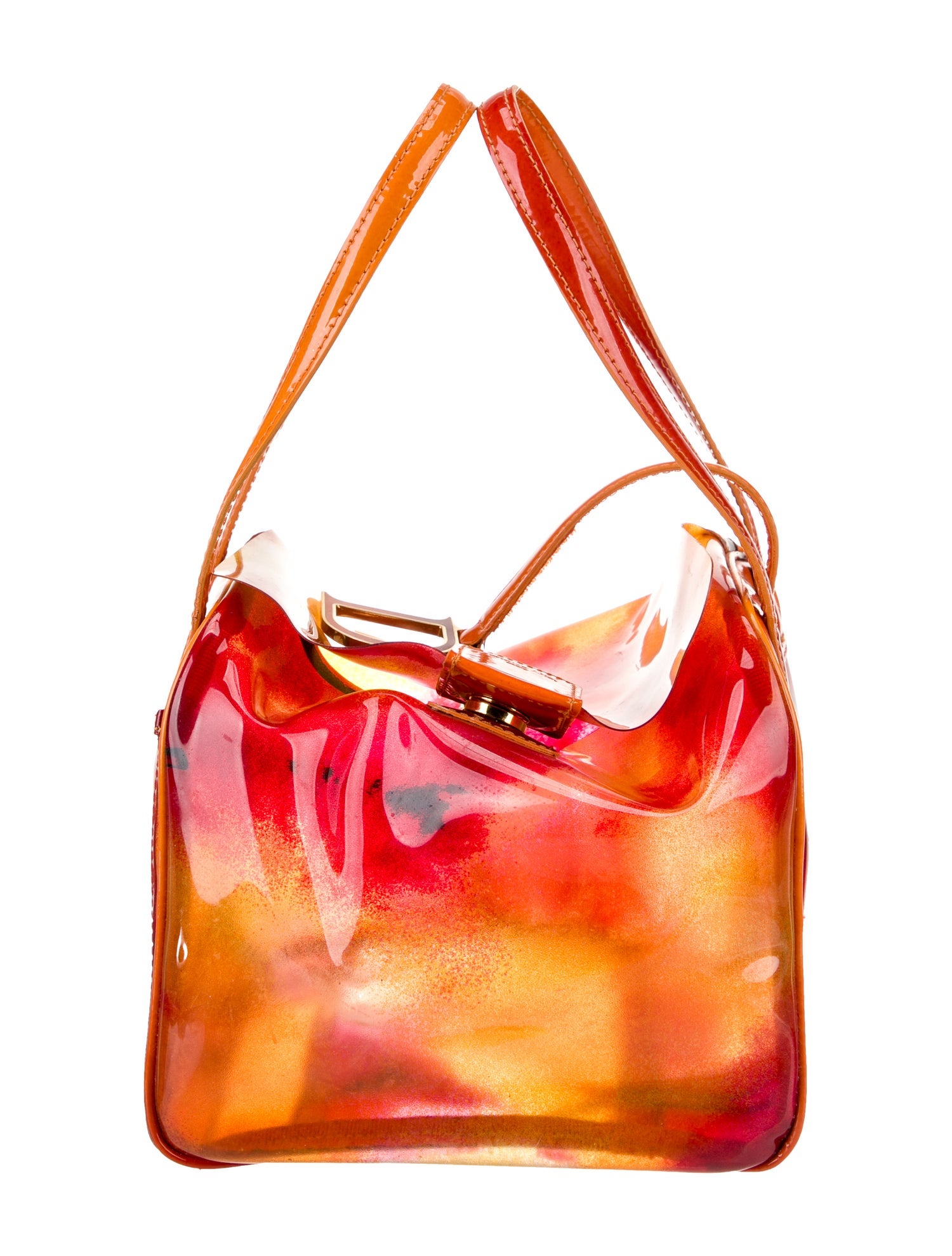 Christian Dior Vinyl Shoulder Bag Vintage