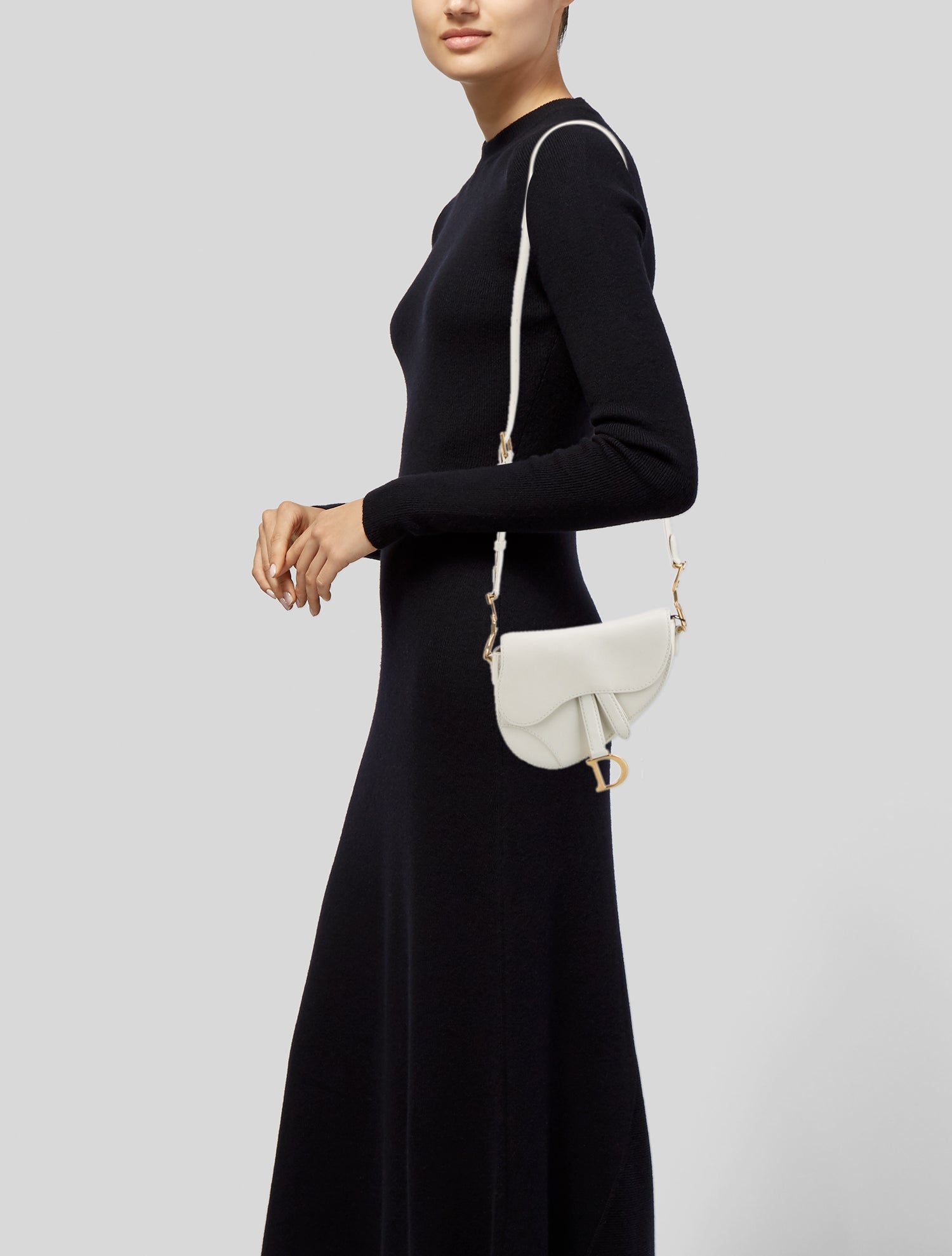 Christian Dior Leather Saddle Mini 2025