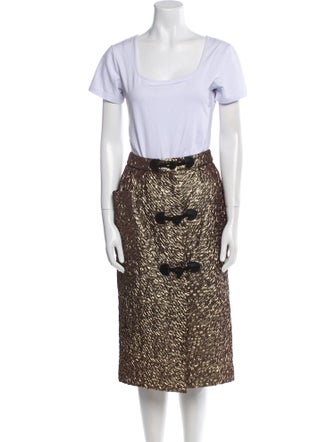 Christian Dior Vintage 1981 Skirt Set