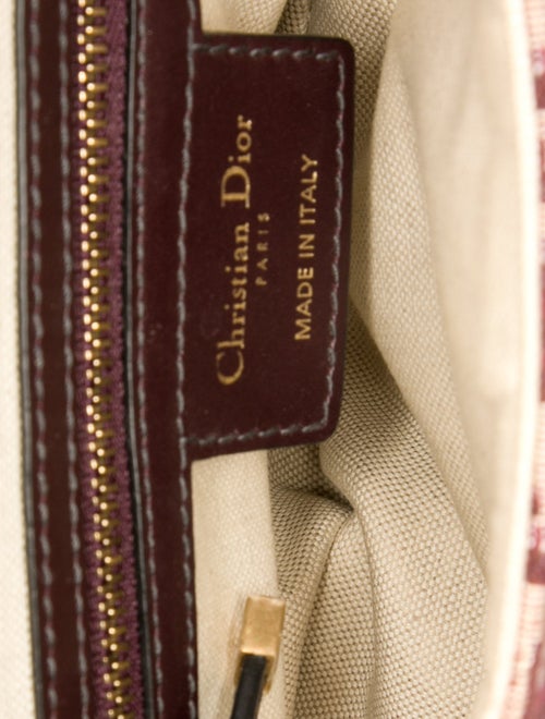 Christian Dior Canvas Saddle