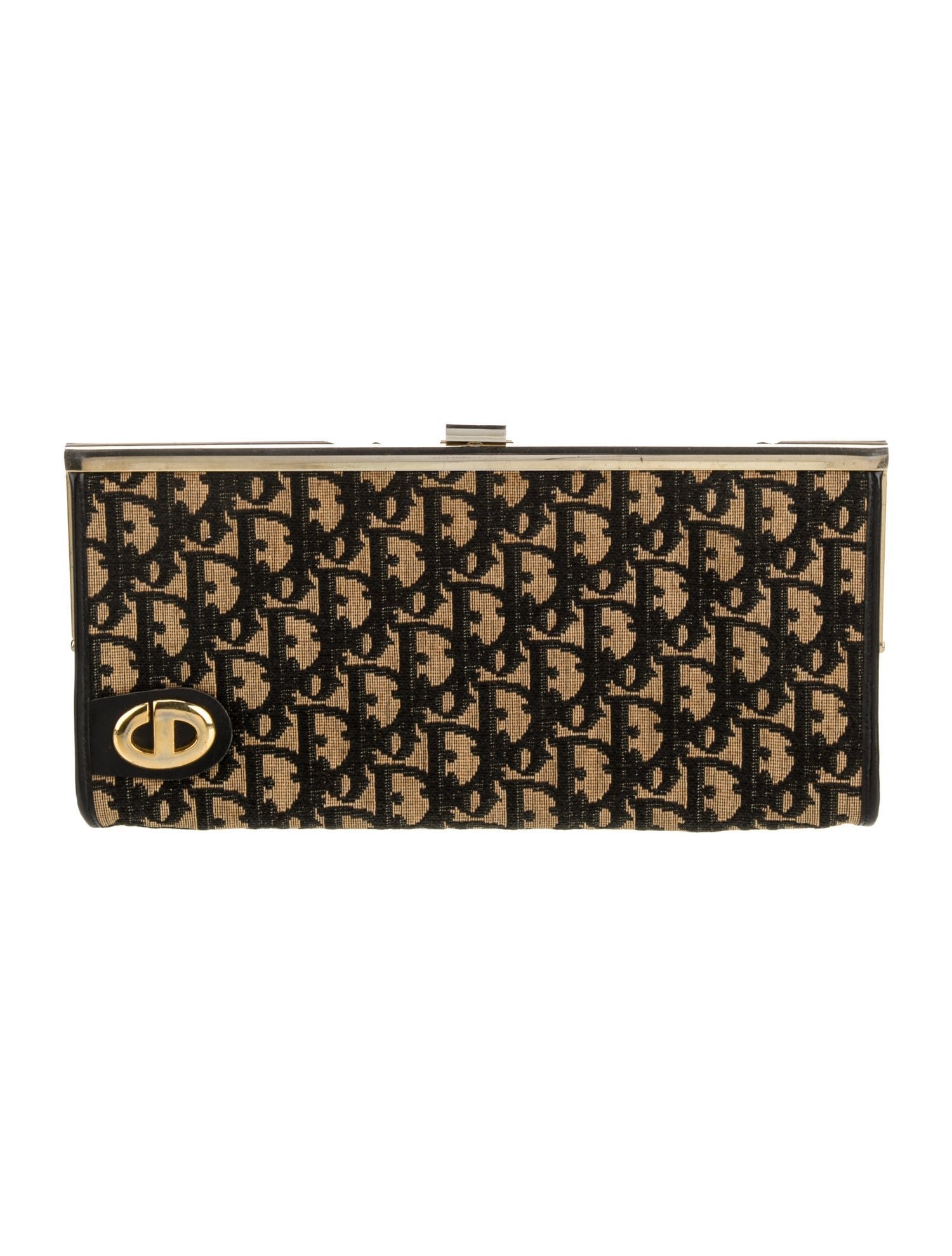 Christian Dior Canvas Clutch Vintage