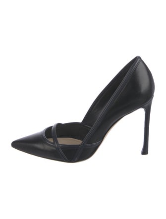 Christian Dior Leather D'Orsay Pumps