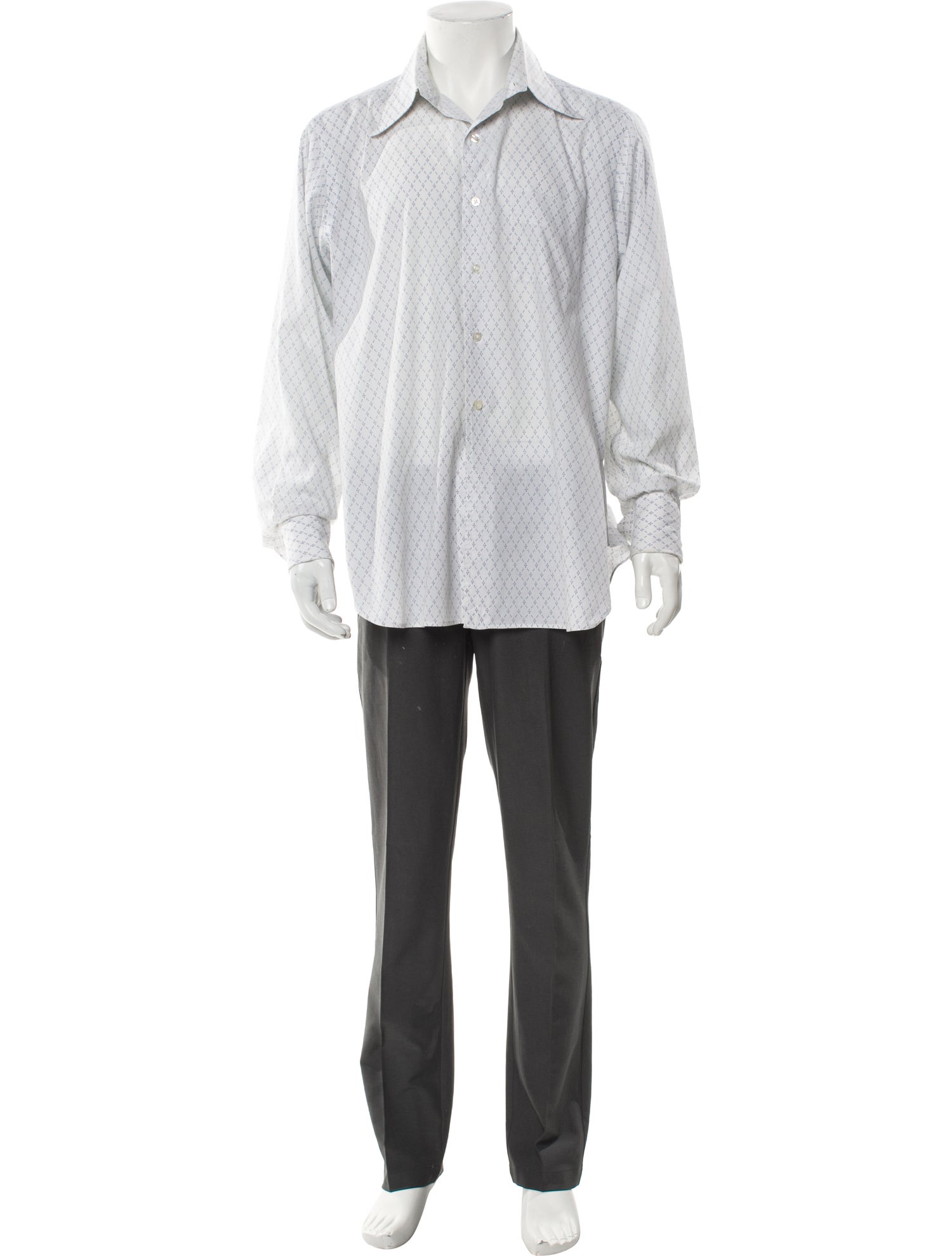 Christian Dior 1970's Printed Shirt