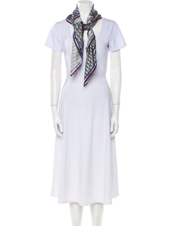 Christian Dior Silk Printed Scarf