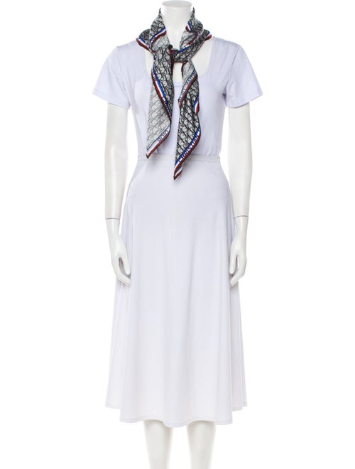 Christian Dior Silk Printed Scarf